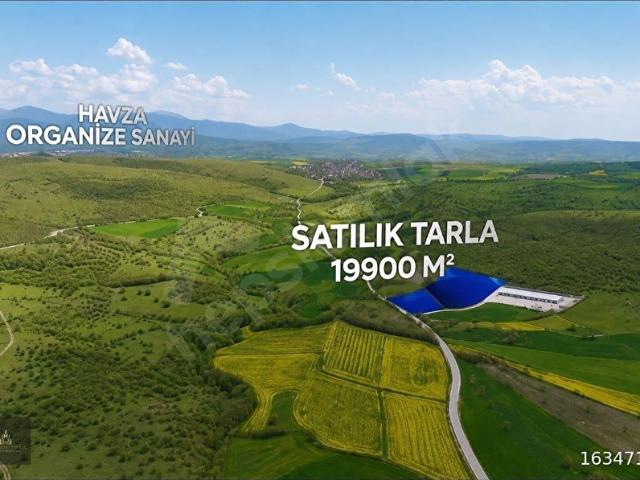HAVZA KARAMEŞE'DE GELECEĞİN SANAYİ MERKEZİNDE SATILIK ARAZİ