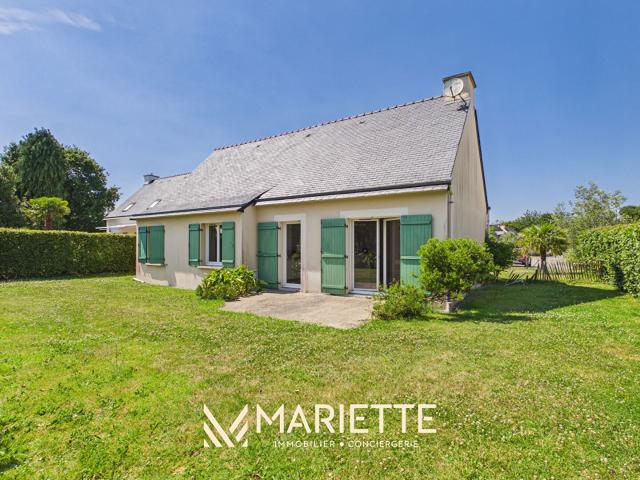 HAVEN Bourg Clohars Fouesnant, maison de plain pied de 2004 en impasse