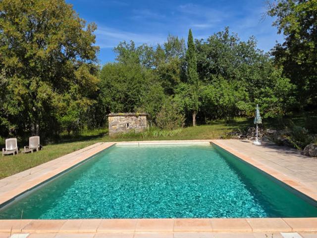 'Havre de paix' Maison avec piscine sur 3 hectares St Antonin NV