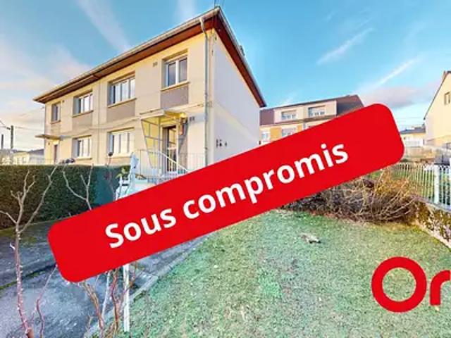 Hayange 57700 Achat / Vente maison 4 pièces t4 jardin cave