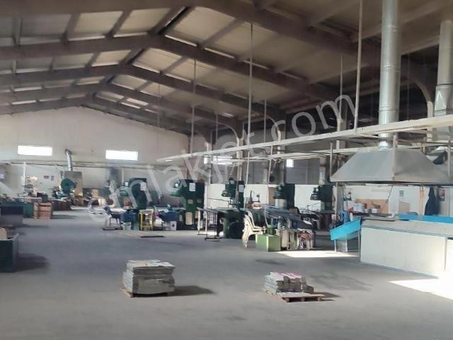 Hazır Kurulu Düzen Teneke Fabrikası 90 Dönüm Arsa