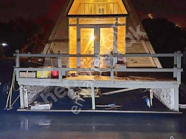 Hazır Kurulumlu Havuzlu Lüx Bungalov