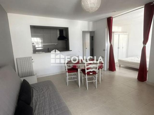 Hendaye T2 de 39.83 m2, loggia, cave et paking