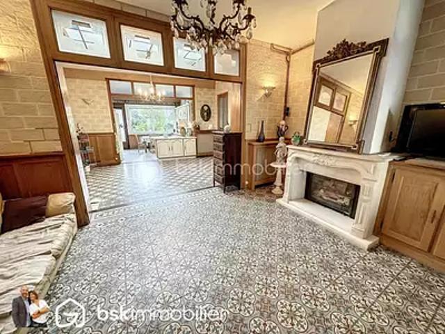Hénin Beaumont 62110 Achat / Vente maison 7 pièces t7 terrasse cave
