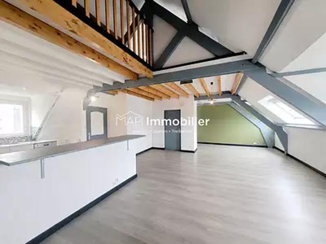 Hennebont 56700 Achat / Vente appartement 5 pièces t5 au dernier étage