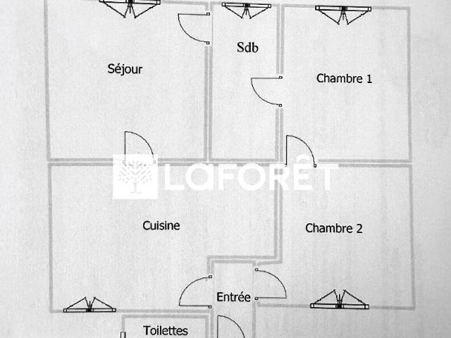 Henri Barbusse, 3/4 pièce s 62 m2