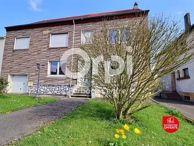 Henriville 57450 Achat / Vente maison 5 pièces t5 jardin terrasse