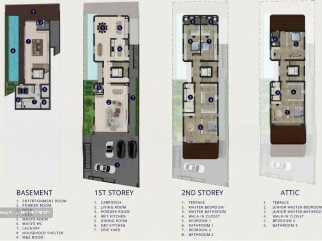 Henry Park D10, Detached