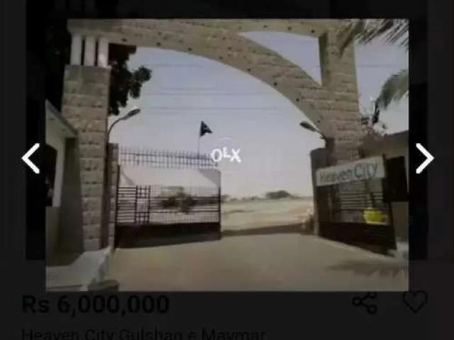 Heaven city ahsanabad Karachi Sir Syed ID 19145