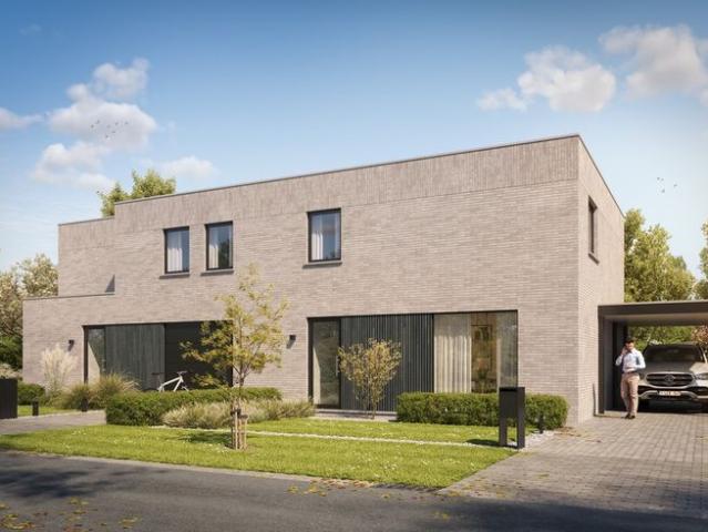 HECTAAR BOUWT 2 HALFOPEN NIEUWBOUWWONINGEN TE OOSTDUINKERKE
