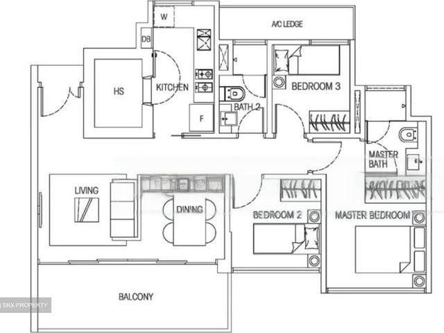 Hedges Park Condominium D17, Condominium