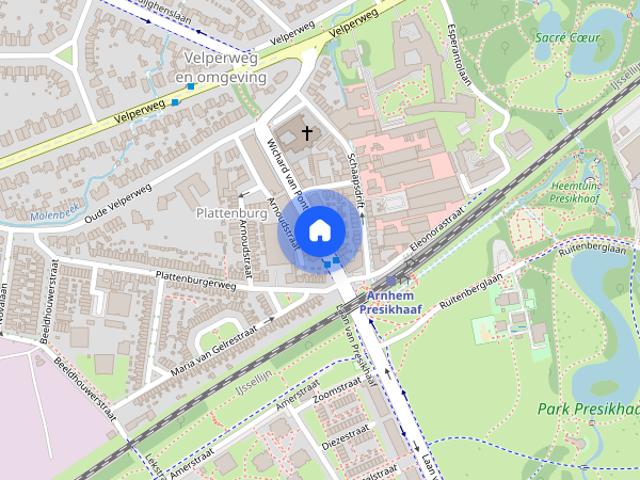 Heerlijk 2 kamer appartement met balkon nabij het centrum van Arnhem!