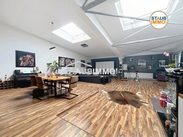 Hegenheim Appartement type Loft de 200 m² avec 300 m² de jardi