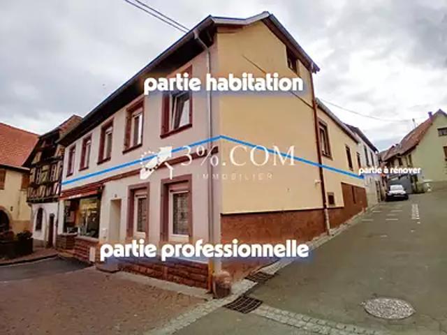 Heiligenstein 67140 Achat / Vente immeuble