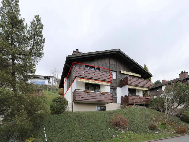 Heimelige Wohnung mit herrlicher Berg und Seesicht
