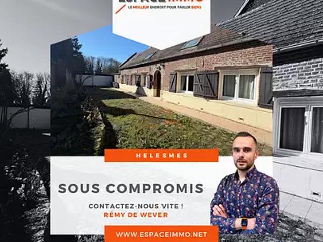 Hélesmes 59171 Achat / Vente maison 6 pièces t6