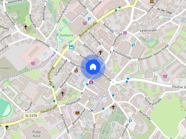 Helle 4 Zimmer Wohnung im Zentrum von Lindenberg