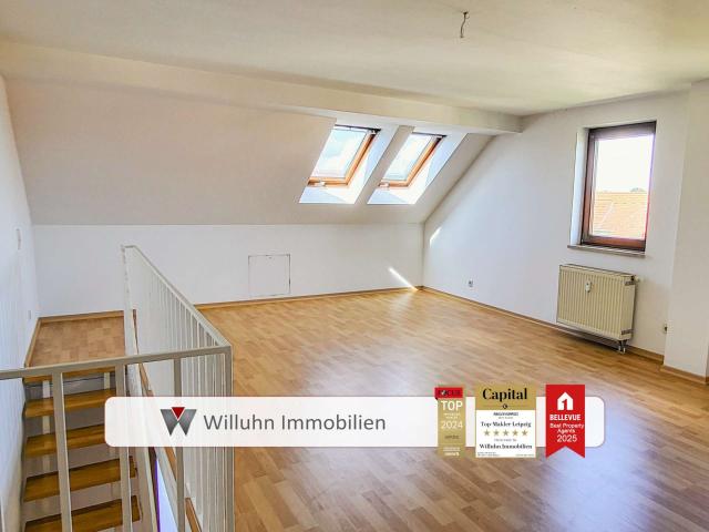 Helle 4 Zimmer Maisonette mit Balkon und Stellplatz in ruhiger Lage