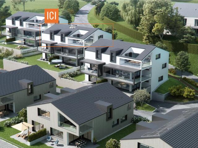 Helle 5,5 Zimmer Wohnung, Terrasse, wunderschöner Seeblick