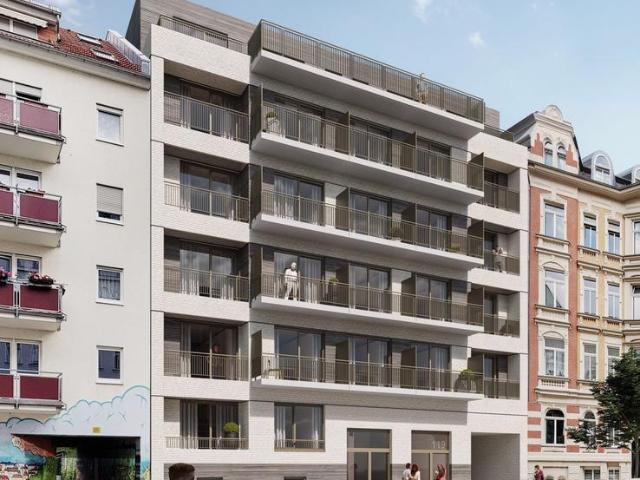 Helle 1 Raum Wohnung mit EBK – nachhaltiger Neubau in Top Lage