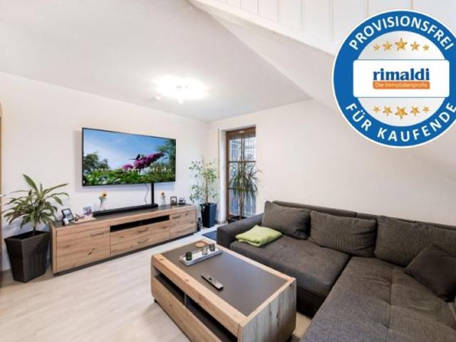 Helle 2 Zimmer Maisonettewohnung mit Balkon