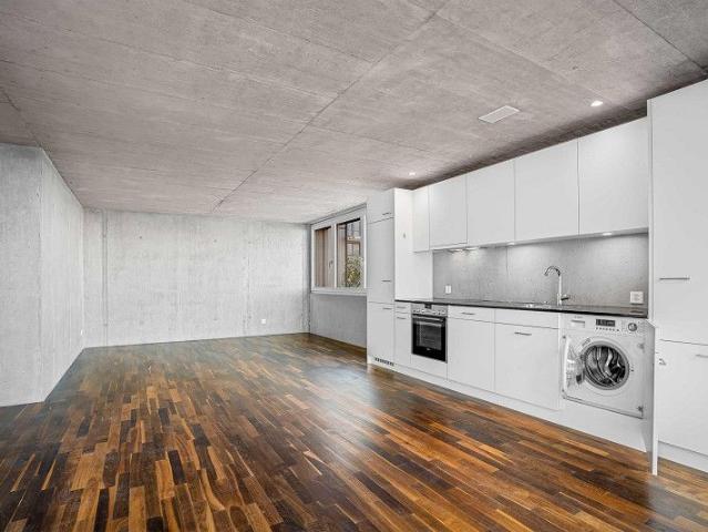Helle 2.5 Zimmer Wohnung mit moderner Küche und eigenem Sitzplatz