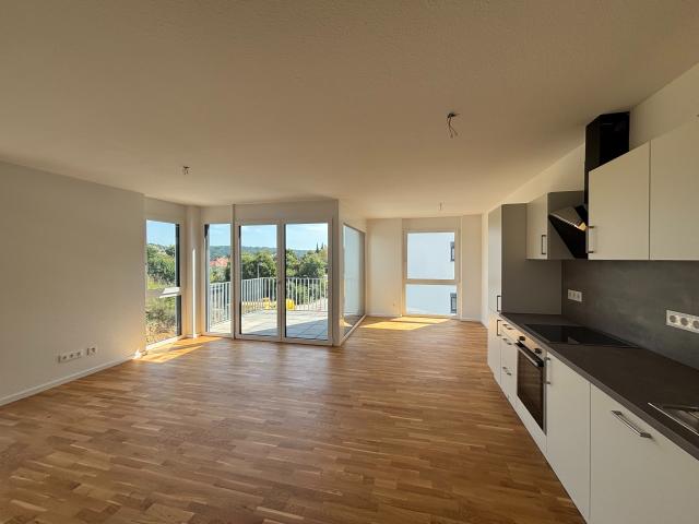 Helle 3 Zimmer Wohnung im Neubau mit moderner Einbauküche