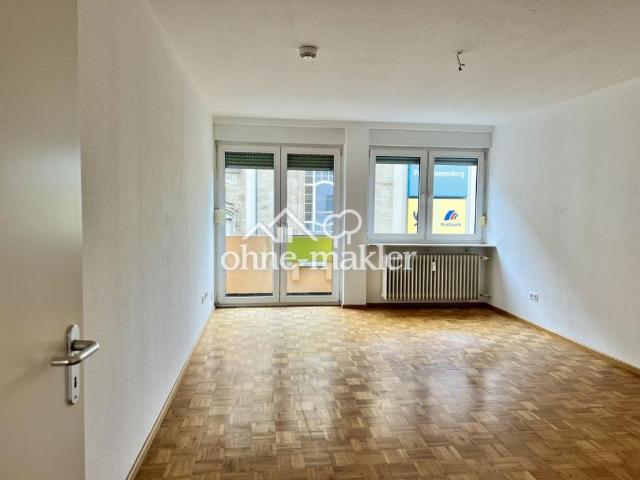 Helle 3 Zimmer Wohnung in Karlsruhe Innenstadt mit Balkon & Tiefgarage