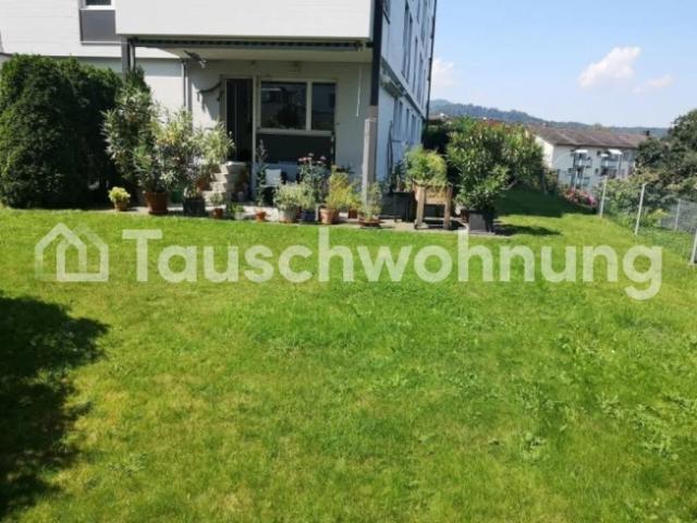 Helle 3.5 Zimmerwohnung mit Garten zum Tausch