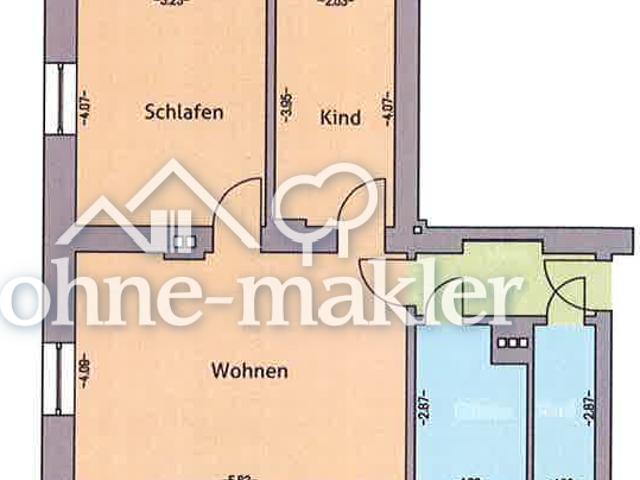Helle, gemütliche und freundliche 3 Zimmer Wohnung in zentraler Lage im Hansaviertel