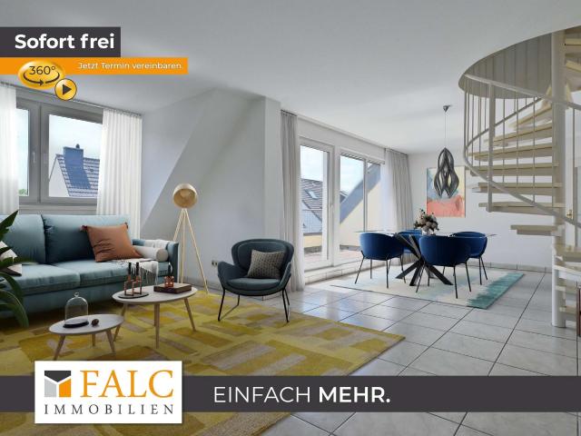 Helle Maisonette mit Südbalkon und Tiefgarage!