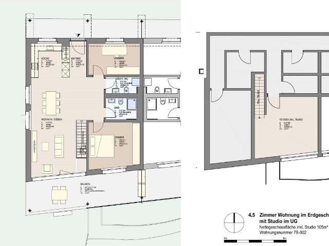 Helle, moderne 4.5 Maisonettewohnung