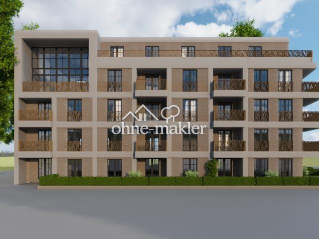 Helle Penthousewohnung mit Dachgarten im KFW 40 QNG Energiesparhaus mit guter Lux Anbindung