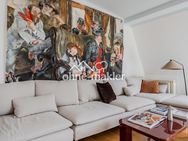 Helle, ruhige Dachgeschossmaisonnette im Hinterhof, Bötzowkiez