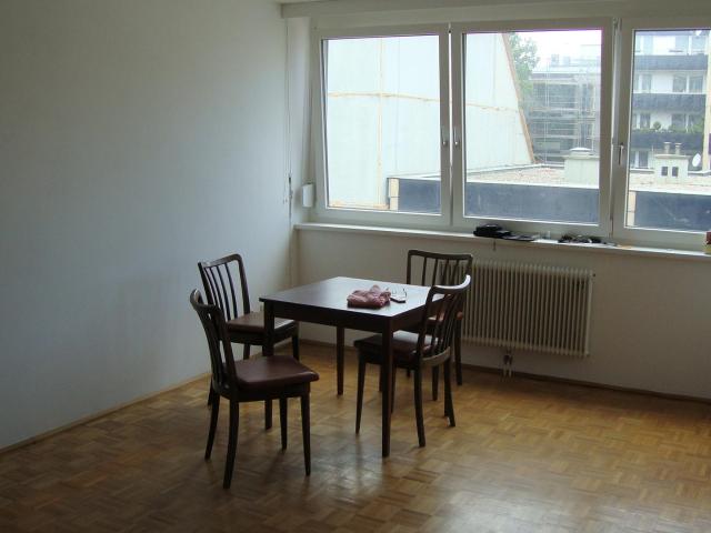 Helle, ruhige, Einzimmerwohnung