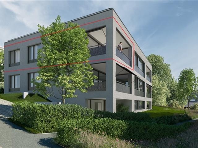 Helle, ruhige Neubau Etagen Wohnung an schöner N W Lage C 2.2