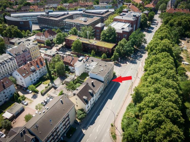 Helles 1,5 Zi Appartment nahe der TU Hamburg mit Balkon