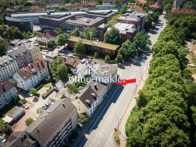 Helles 1,5 Zi Appartment nahe der TU Hamburg mit Balkon