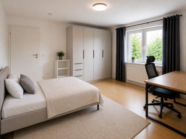 Helles möbliertes WG Zimmer 15 m² in neuer 3er WG | Köln Mülheim