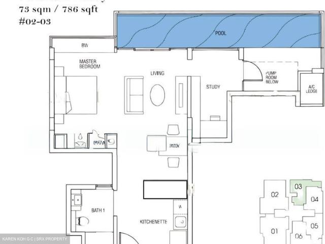 Hertford Collection D8, Apartment
