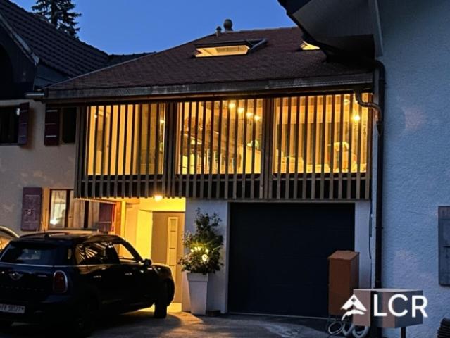 Hervorragende neue 4 Zimmer Wohnung mit Garten – Attalens