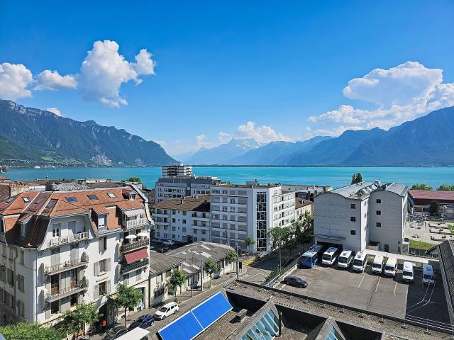 Hervorragende 4 Zimmer Dachgeschosswohnung mit großer Terrasse und Panoramablick