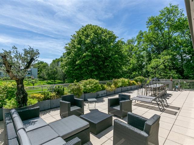 Hervorragendes Doppelhaus Loft mit 338 m², Terrasse, 3 Hektar großer Park, nahe Carouge