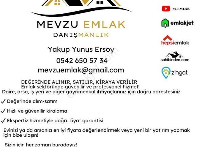 Her Bütçeye Uygun Daire, Arsa, Tarla, İş Yeri!