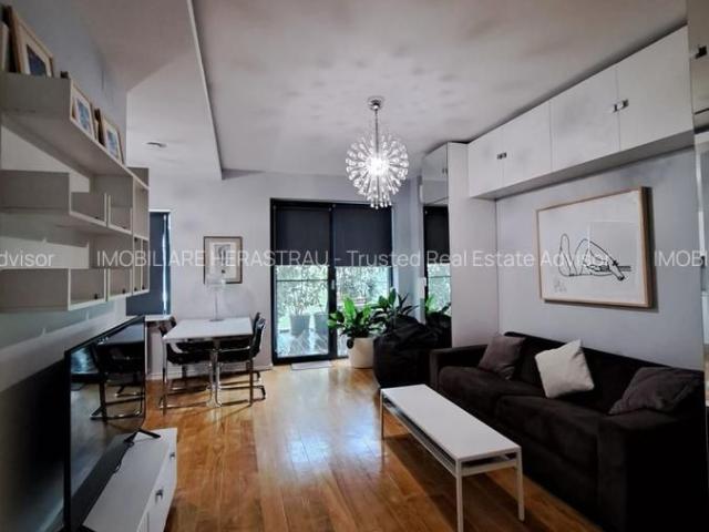 Herăstrău | Apartament elegant 2 camere de inchiriat | Loc parcare