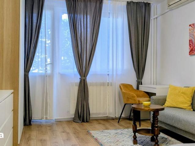 Herestrau,tip studio/zona zi/noapte,ren./mobilata nou,lux,3 min parc