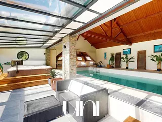 Hermanville sur Mer 14880 Achat / Vente maison 10 pièces t10 piscine jardin