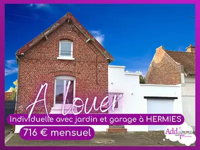 Hermies 62147 Location maison 4 pièces t4