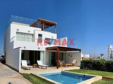 Moderna Y Elegante Casa De Playa, Piscina Y Jacuzzi Privado