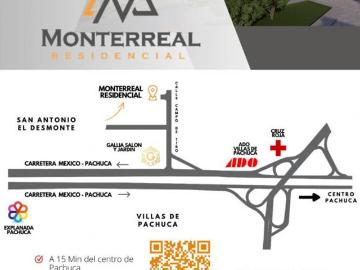 Casa en venta fraccionamiento en Pachuca. Monterreal 3 habitaciones